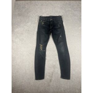 mother Jeans the looker 27 jaded and‎ torn skinny